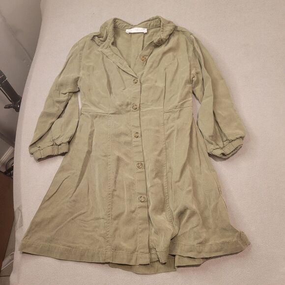 Zara Girl Long Sleeve Dress Size 7 - Picture 1 of 5